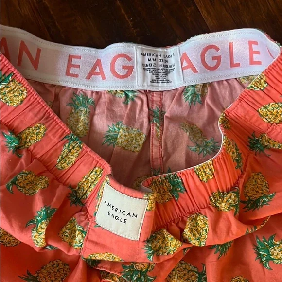 Men’s American Eagle Cotton Pineapple Boxer Shorts. Size M (32-34). - Picture 4 of 7